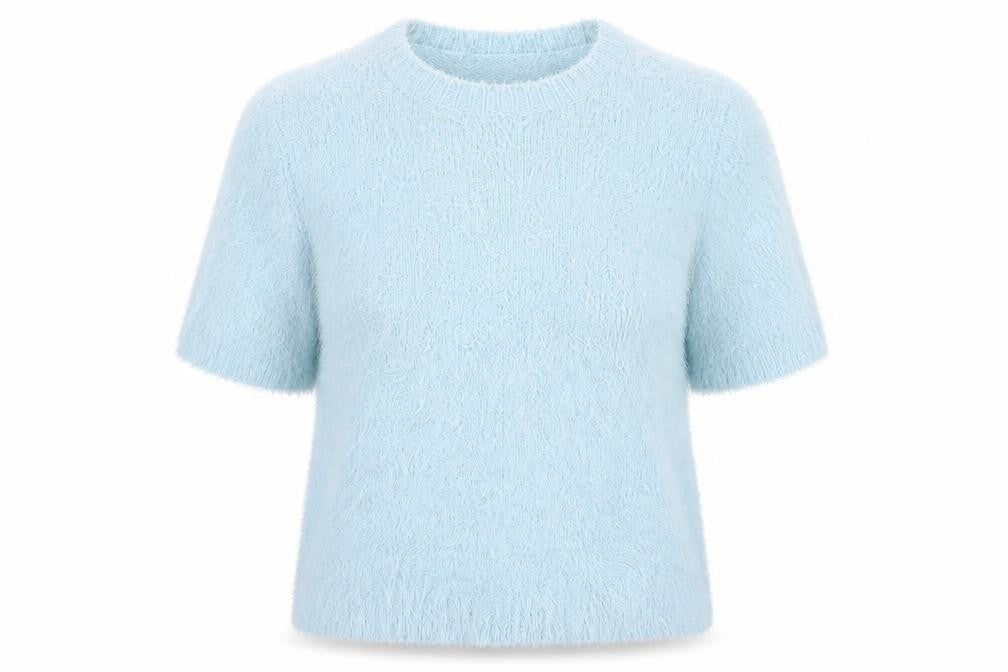 Womens UK Size M Quiz Blue Pullover Jumper