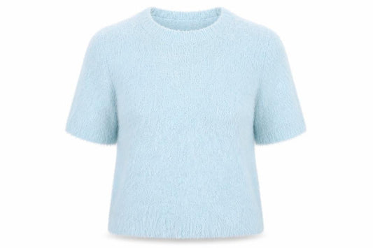 Womens UK Size M Quiz Blue Pullover Jumper