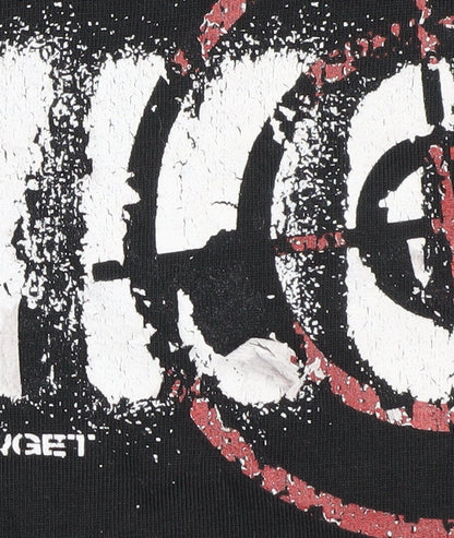 Trikko Men's Black S Graphic Print T-Shirt