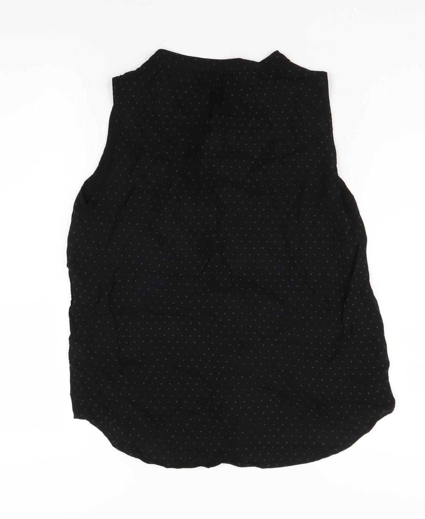 Jack Wills Women's Black Polka Dot Blouse Size 8