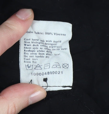 Jack Wills Women's Black Polka Dot Blouse Size 8