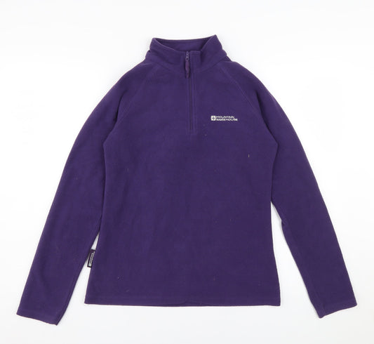 Womens UK Size 8 Mountain Warehouse Purple Pullover Sweatshirt