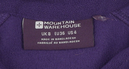 Womens UK Size 8 Mountain Warehouse Purple Pullover Sweatshirt