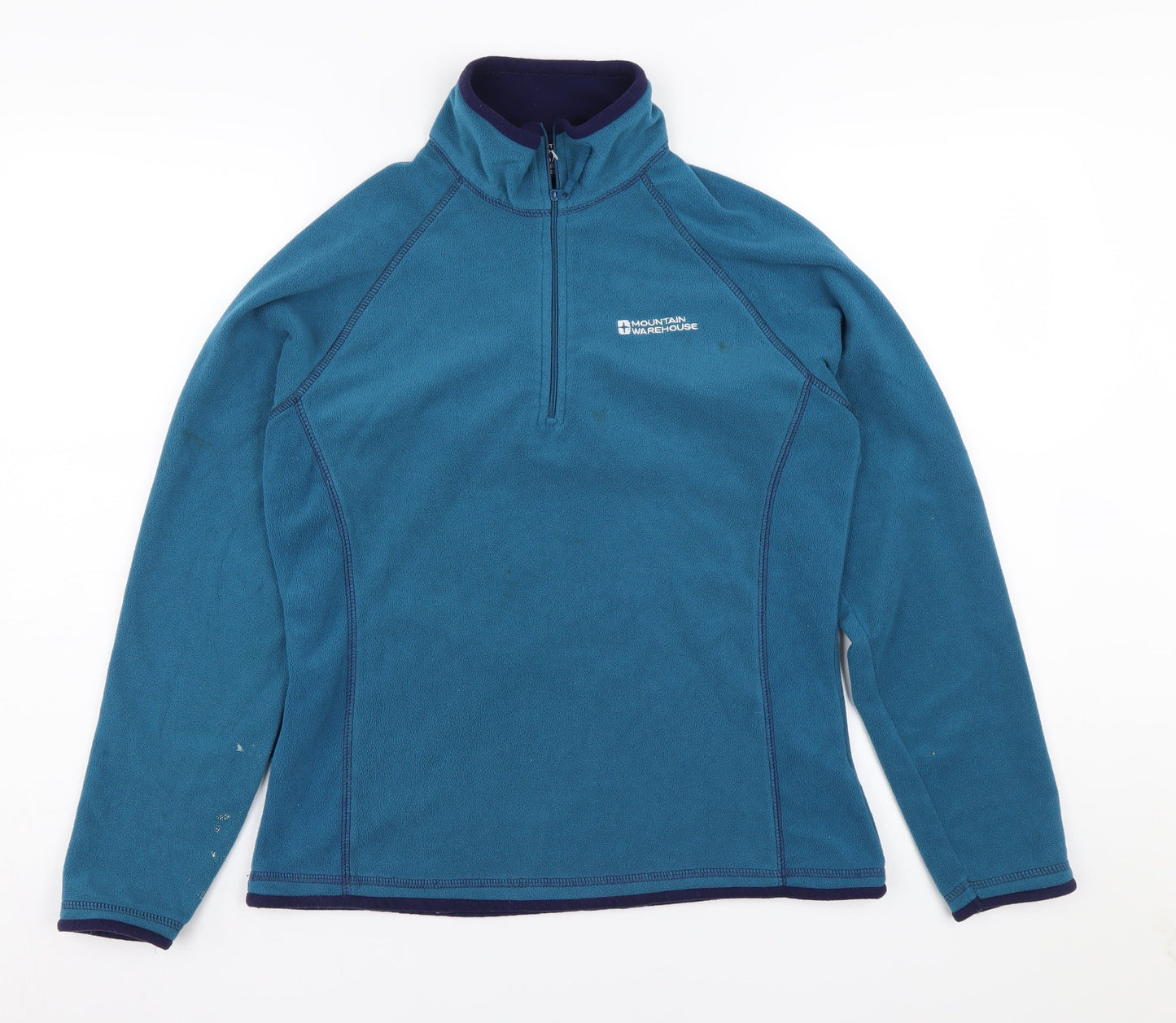 Mountain Warehouse Women's Blue Fleece Jacket Size 10