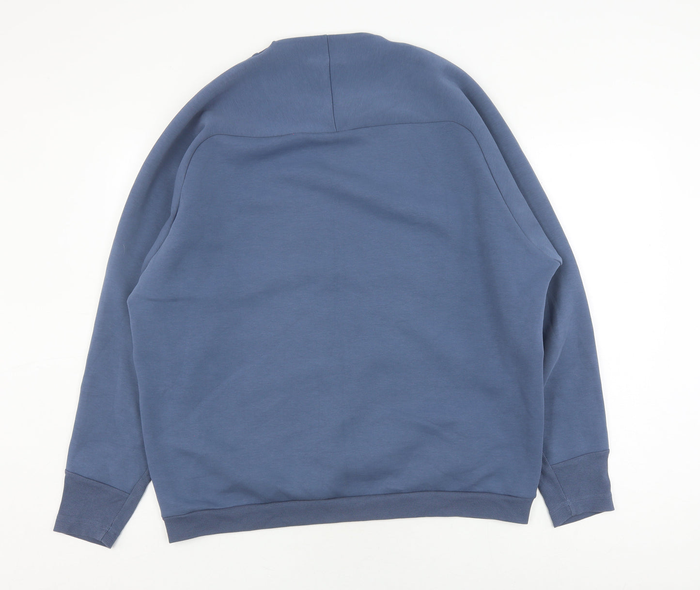 Adidas Men's Blue Pullover Sweatshirt - Size L