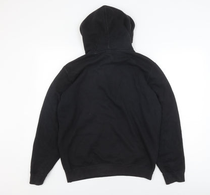 Unisex Adults UK Size M Champion Black Pullover Hoodie