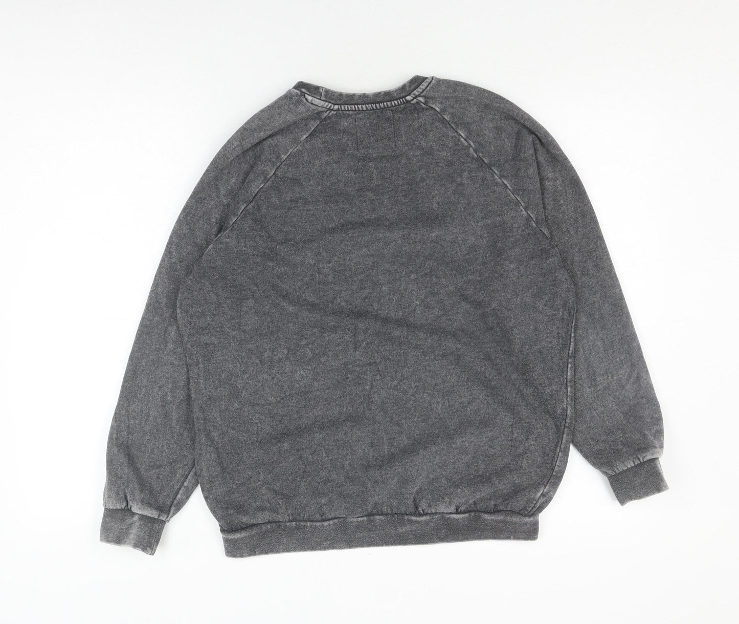 Jack Wills Girls Black Pullover Sweatshirt 12-13Y Logo