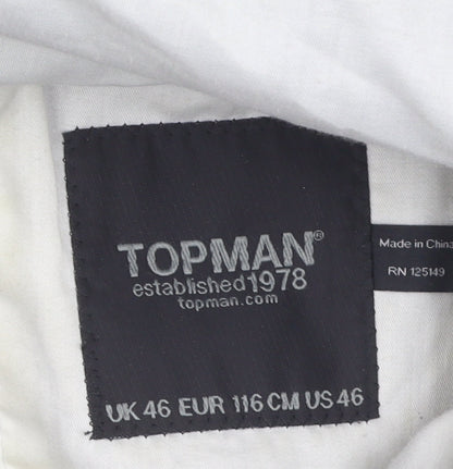 Mens UK Size 46 Topman Grey