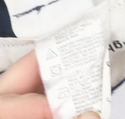 Dickies Men's Blue Straight Trousers 32 Polyester Cotton