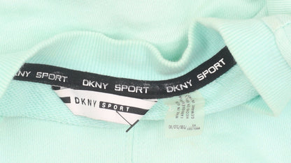 DKNY Women's Green Pullover Sweatshirt Size S