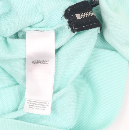 DKNY Women's Green Pullover Sweatshirt Size S