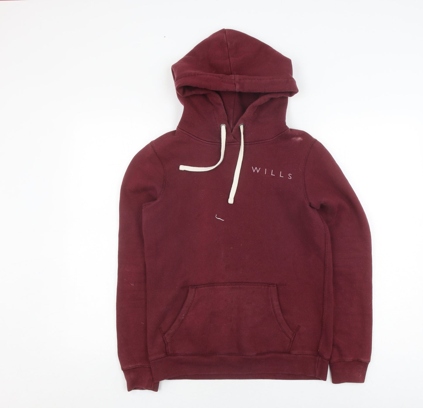 Womens UK Size 6 Jack Wills Red Pullover Hoodie