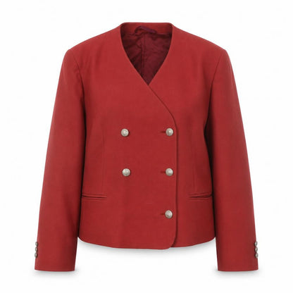 Womens UK Size 14 Austin Reed Red Basic Jacket