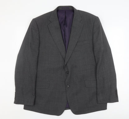 Mens UK Size 46 Marks and Spencer Regular Grey Suit Jacket