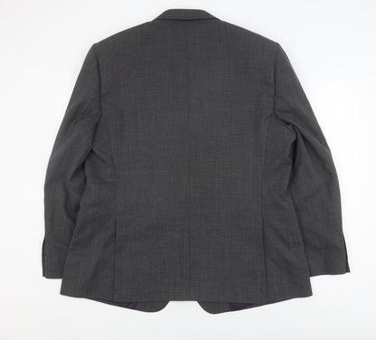 Mens UK Size 46 Marks and Spencer Regular Grey Suit Jacket