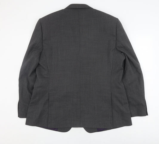 Mens UK Size 46 Marks and Spencer Regular Grey Suit Jacket