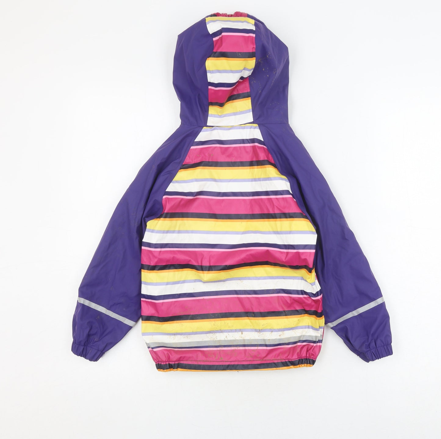 Lupilu Girls Multicoloured Striped Rain Coat Size 116