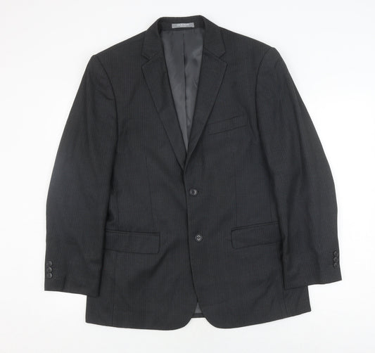 Mens UK Size 40 Jack Reid Regular Grey Suit Jacket
