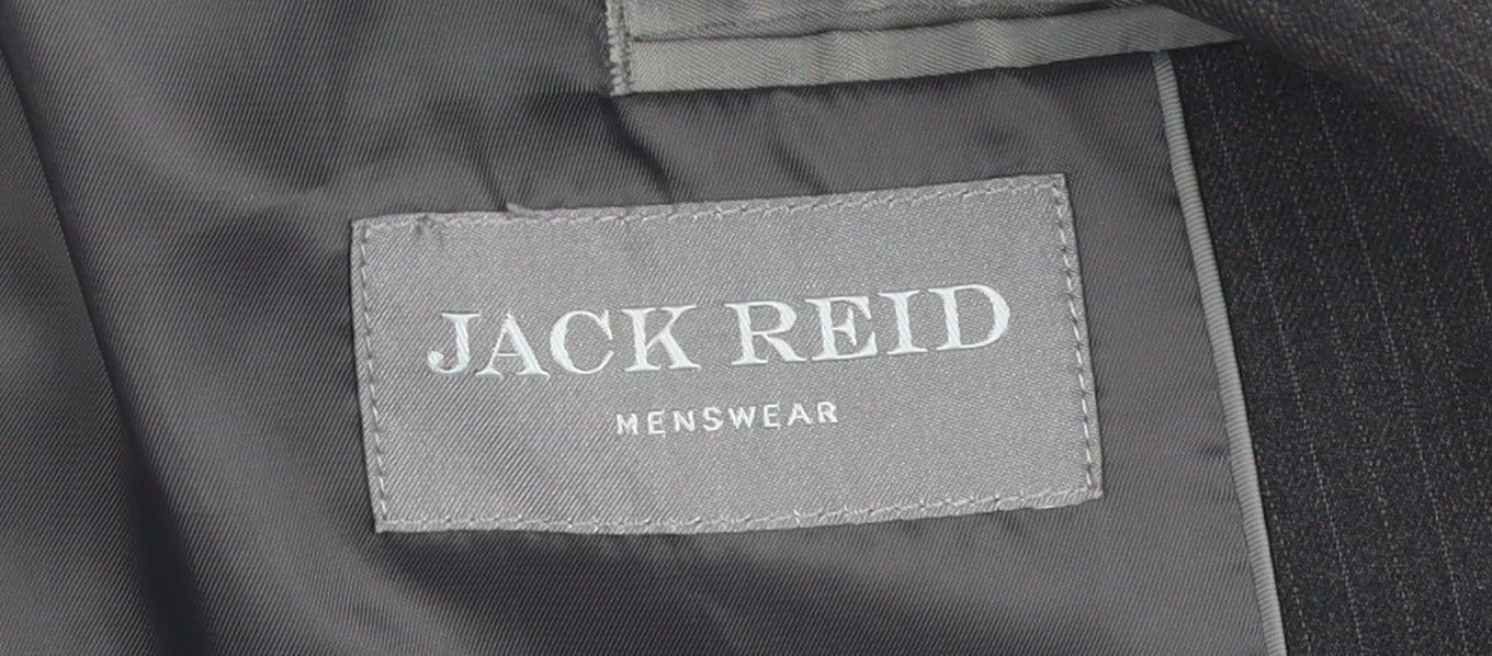 Mens UK Size 40 Jack Reid Regular Grey Suit Jacket