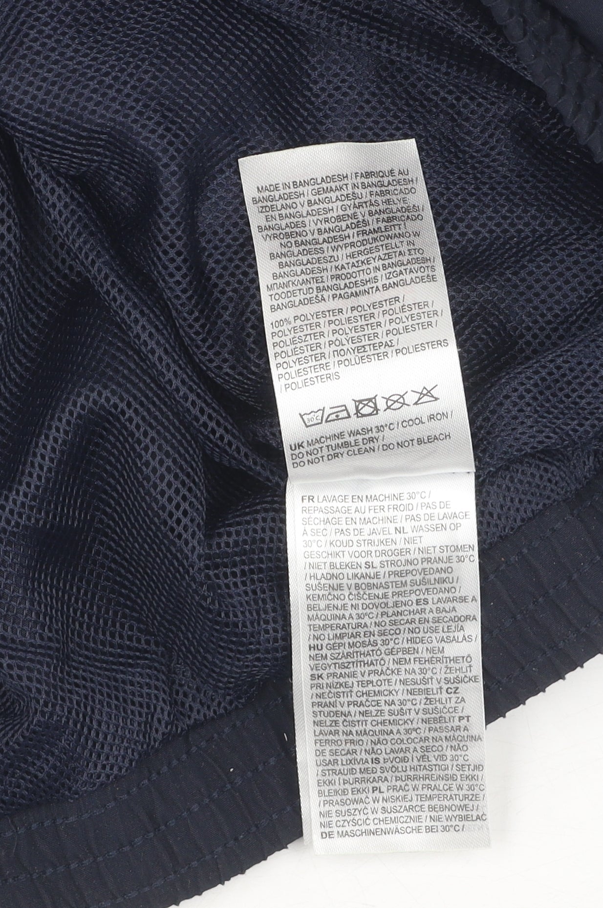 Mens UK Size L Slazenger Blue Bomber Jacket