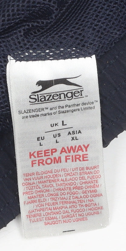 Mens UK Size L Slazenger Blue Bomber Jacket