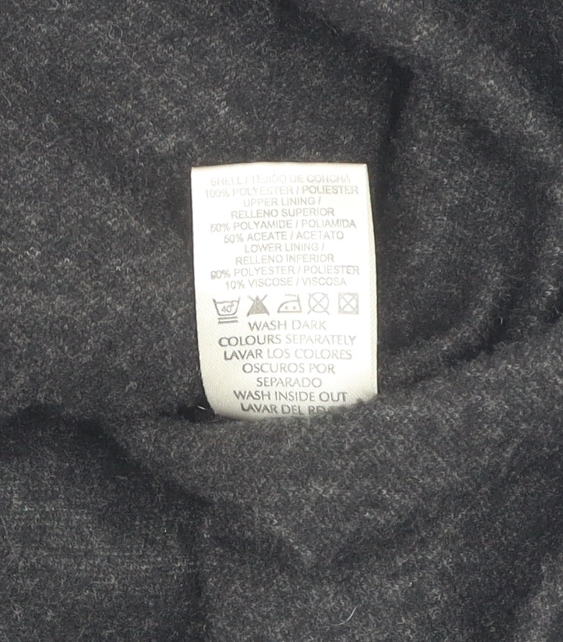 butlerandwebb Women's Black Mid-Length Coat, Size S