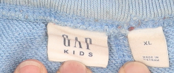 GAP Boys Blue Jogger Trousers XL 12-13 Years Cotton Blend