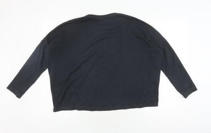 COS Unisex Black XS Pullover Sweatshirt