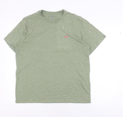 Levi's Men's Green Crew Neck T-Shirt L