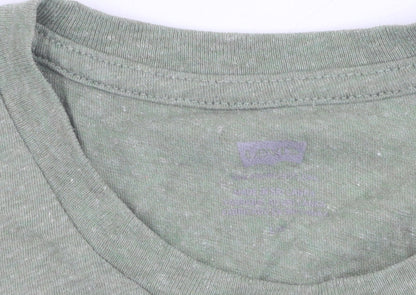 Levi's Men's Green Crew Neck T-Shirt L
