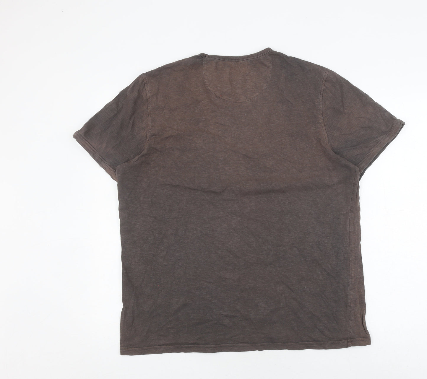 Mens UK Size L Farah Black  T-Shirt