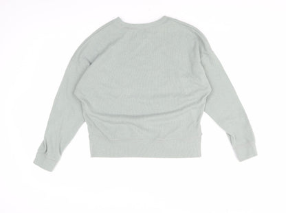 Abercrombie & Fitch Women's Green Pullover Sweater S