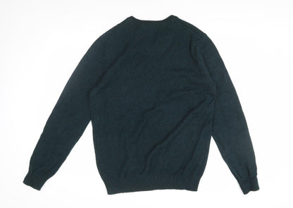 Maine New England Men's Green V-Neck Jumper M