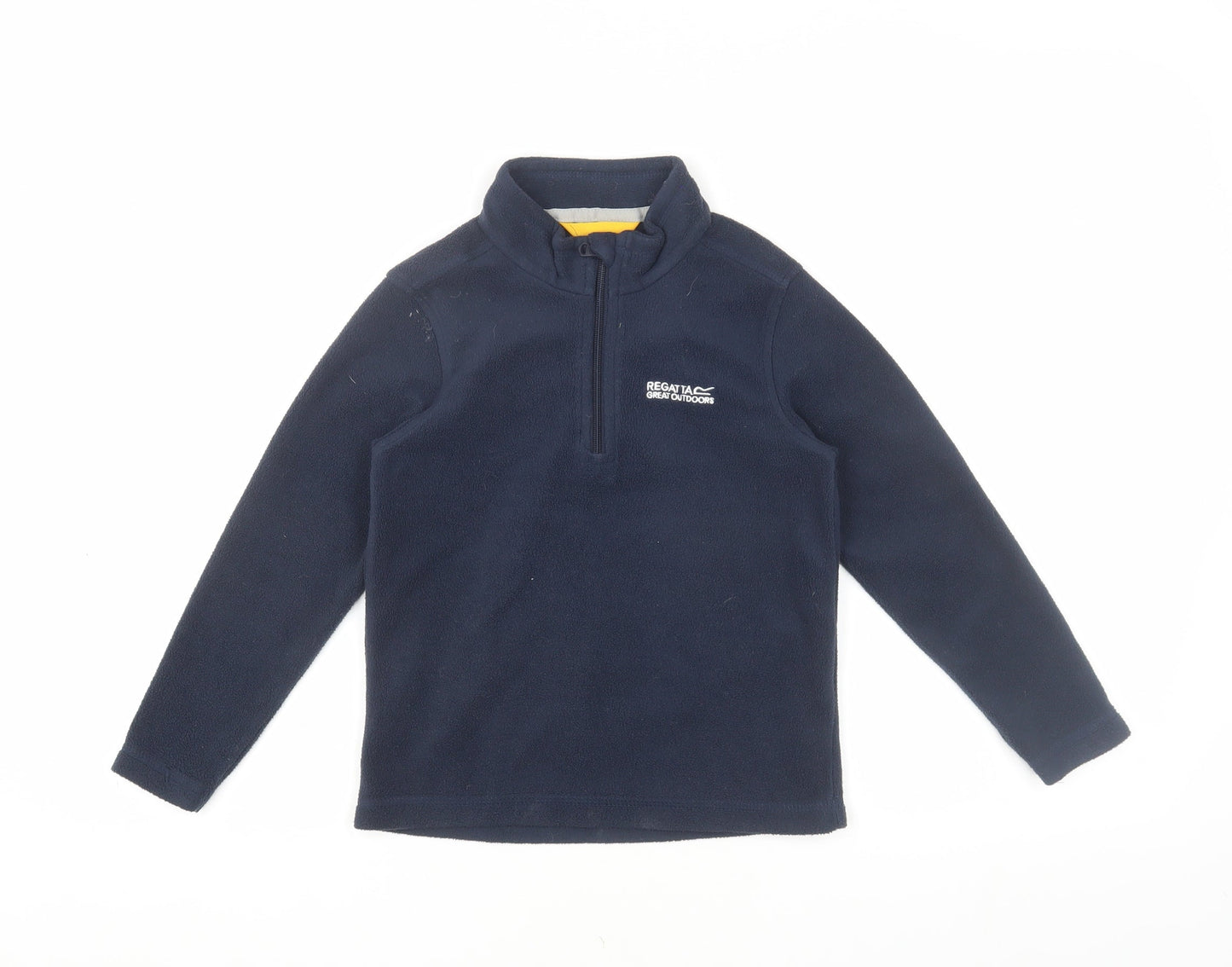 Regatta Boys Blue 1/4 Zip Fleece Sweatshirt, Size 7-8