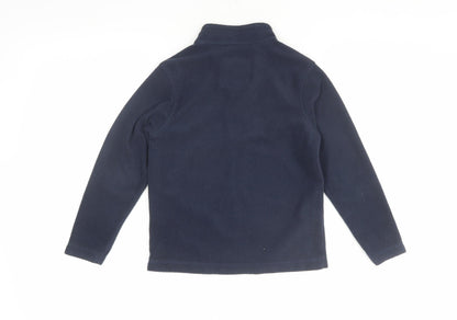 Regatta Boys Blue 1/4 Zip Fleece Sweatshirt, Size 7-8