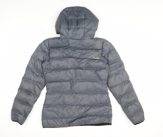 Dare2b Women's Grey Puffer Jacket, Size 8, Winter Wear