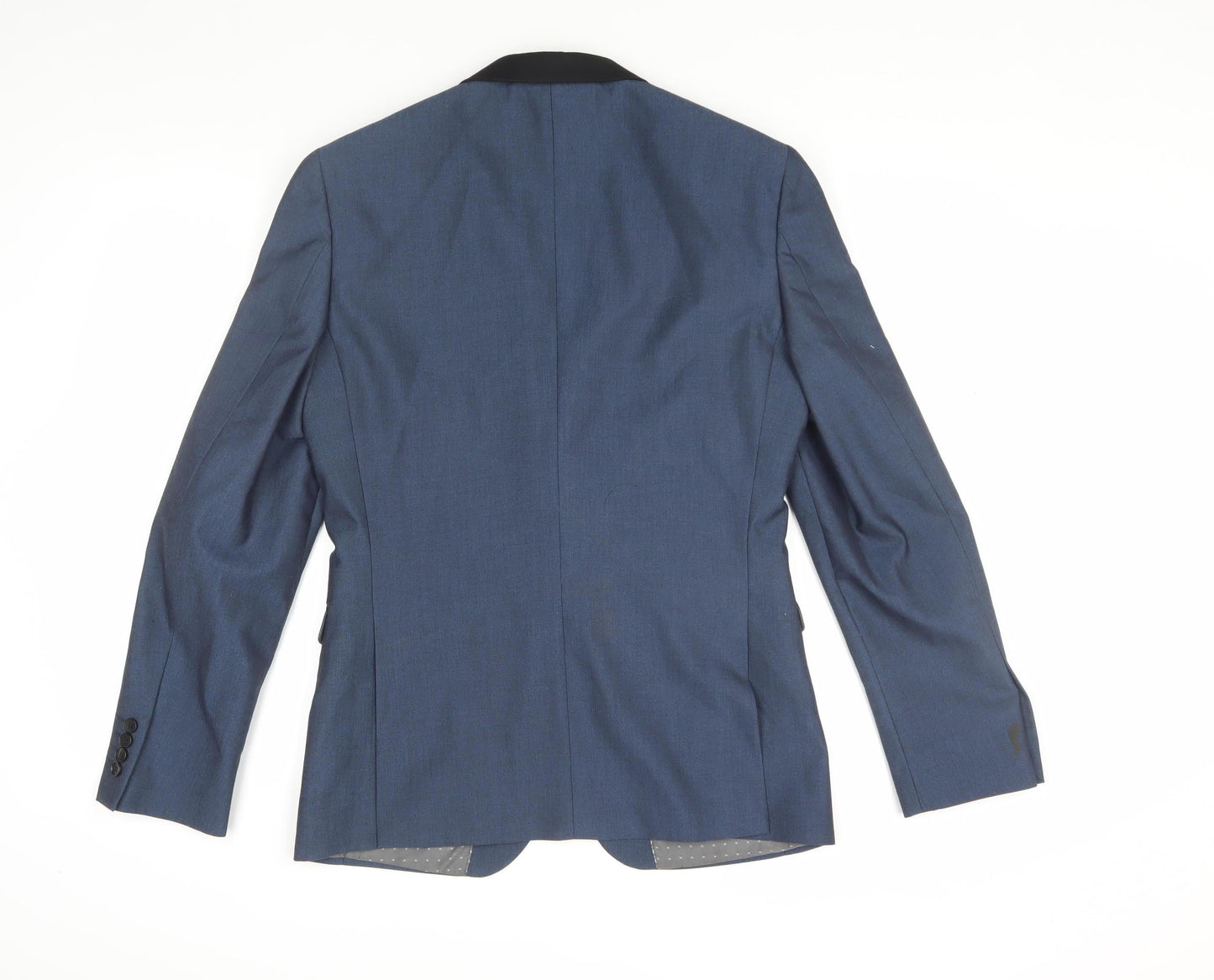 Mens UK Size 36 Burton Regular Blue Suit Jacket
