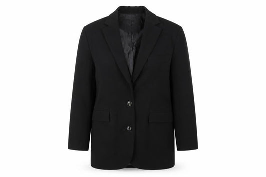 Womens UK Size L Mango Black Basic Jacket