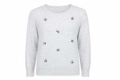 Womens UK Size M Oasis Ivory Pullover Jumper