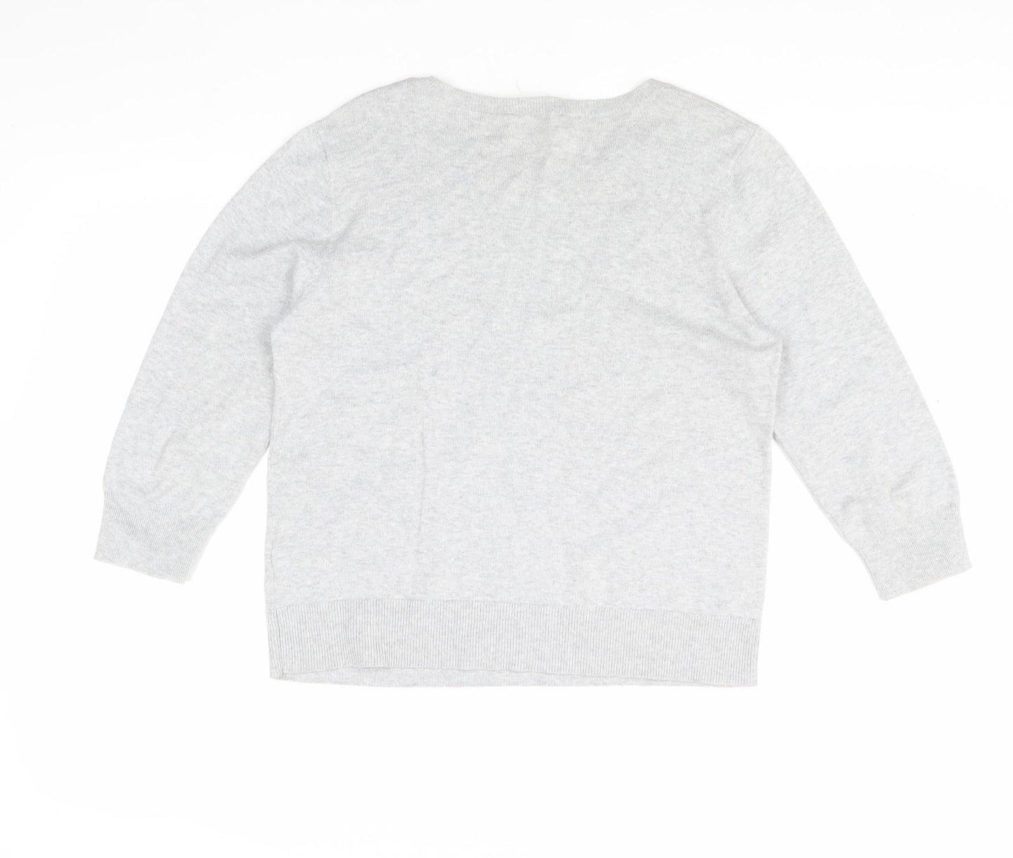 Womens UK Size M Oasis Ivory Pullover Jumper