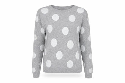 Womens UK Size M Oasis Grey Pullover Jumper