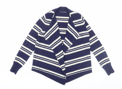 Womens UK Size S Marks and Spencer Blue Cardigan Jumper