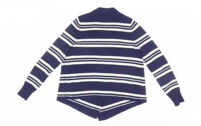 Womens UK Size S Marks and Spencer Blue Cardigan Jumper