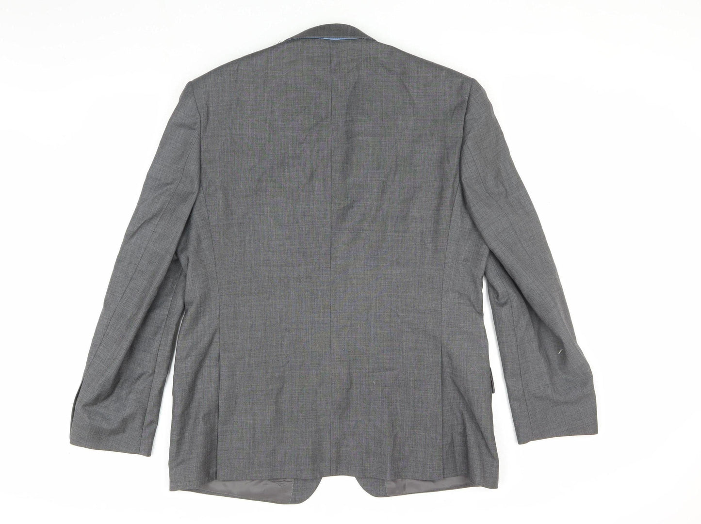 Mens UK Size 44 New & Lingwood Regular Grey Suit Jacket