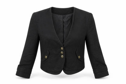 Womens UK Size 10 Marks and Spencer Black Blazer