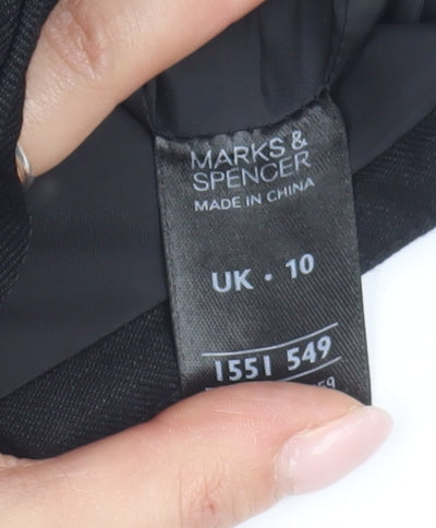 Womens UK Size 10 Marks and Spencer Black Blazer