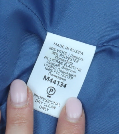 Next Women's Blue Pinstripe Suit Jacket Size 12