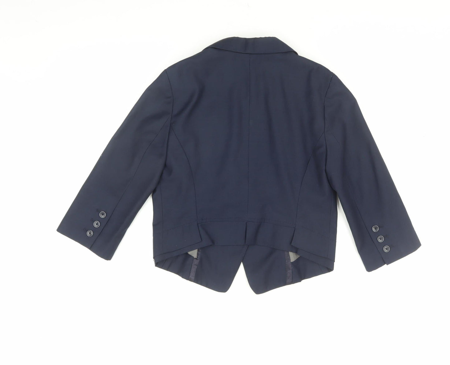 LUX Women's Blue Slim Fit Trouser Suit Jacket S