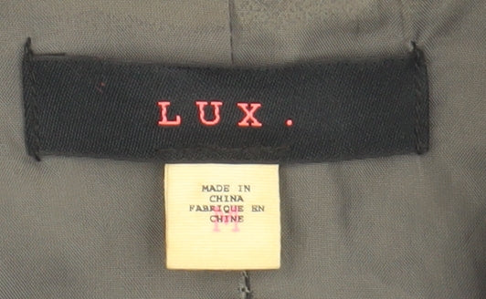 LUX Women's Blue Slim Fit Trouser Suit Jacket S