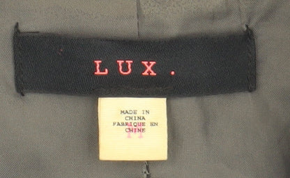 LUX Women's Blue Slim Fit Trouser Suit Jacket S